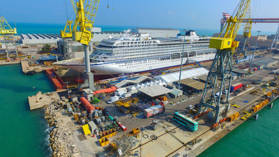 Viking celebrated the company’s fifth 930-guest ocean ship, Viking Orion, major milestone last week, when the ship met water for the first time during her “float out” ceremony at Fincantieri’s Ancona shipyard. Visit www.vikingruises.com for more information.