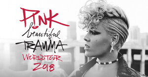 International Pop Icon P!NK Announces Beautiful Trauma World Tour 2018