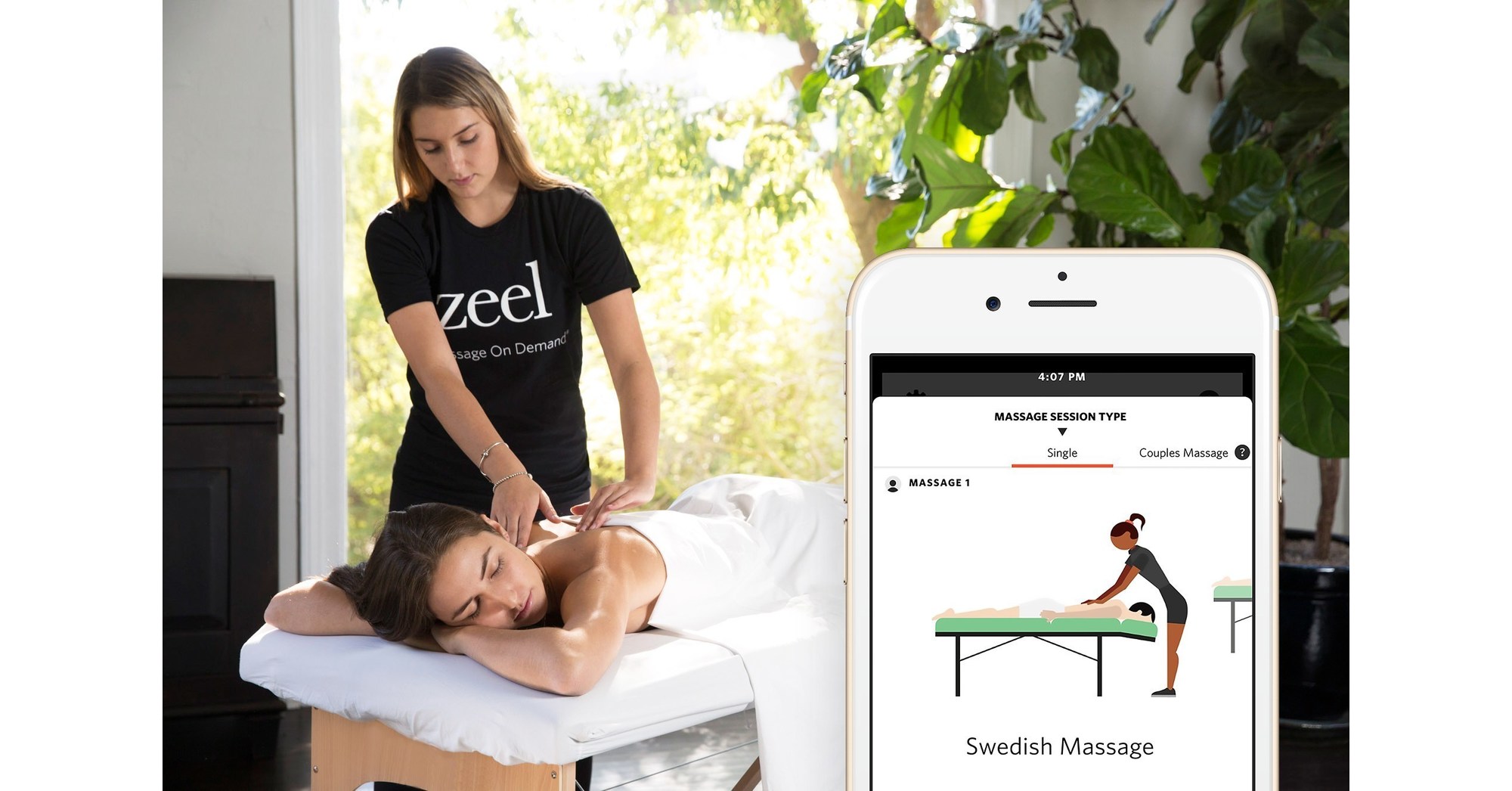 Zeel Launches Massage On Demand In Tucson