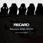 Recaro Automotive Seating is back at SEMA 2017 with four new performance car seats