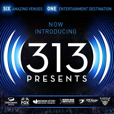 Olympia Entertainment and Palace Sports & Entertainment officially launch 313 PRESENTS, a joint venture combining each organization's entertainment businesses into a single company that will manage concerts and other entertainment events at six venues throughout Metro Detroit.