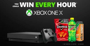 Mountain Dew and Doritos team up with Xbox to give away an Xbox One X every hour