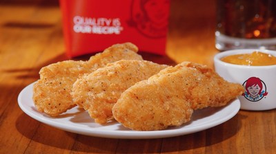 Dip Wendy’s Chicken Tenders in a signature Side of S’Awesome™ sauce for an undeniably good, deliciously different flavor. The Chicken Tender Meal includes three chicken tenders, small fry and a small drink for only $5.
