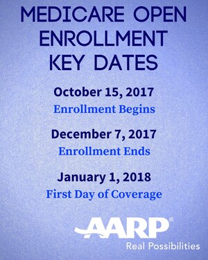 Medicare Open Enrollment Begins October 15