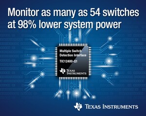 Slash system power usage with TI's new fully integrated switch and sensor monitors