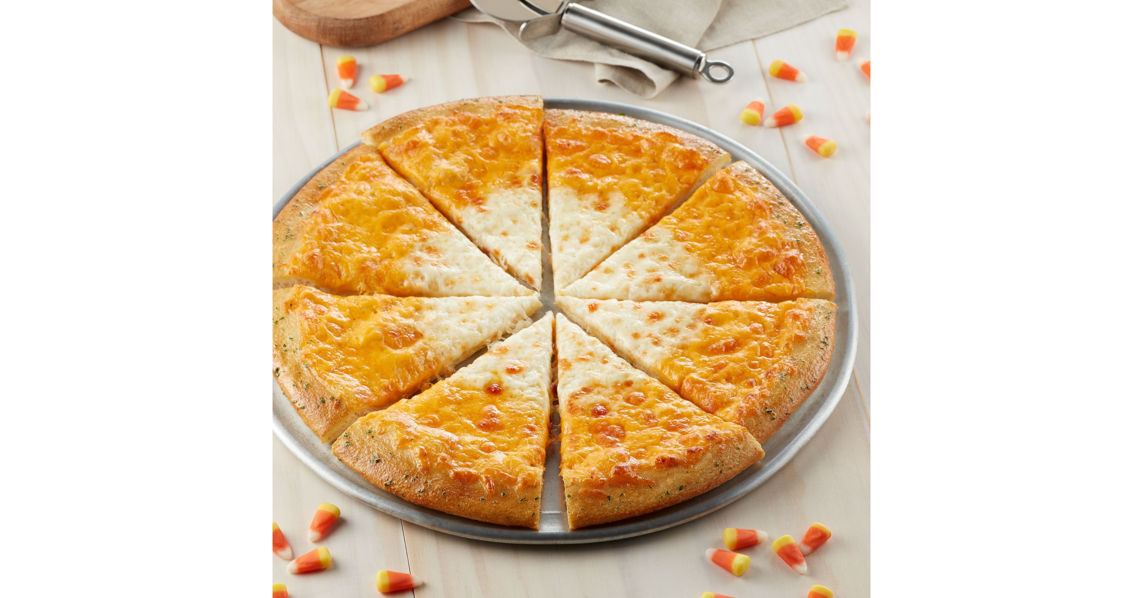 Chuck E. Cheese's Introduces Exclusive Candy Corn Pizza This "Chucktober"