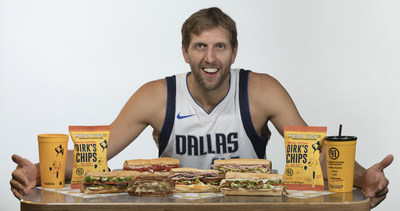 Which Wich Superior Sandwiches Partners with Dirk Nowitzki to Offer ?DirkWiches? Promotion