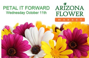 Arizona Flower Market Encourages Random Acts of Kindness by Giving Away Free Flower Bunches