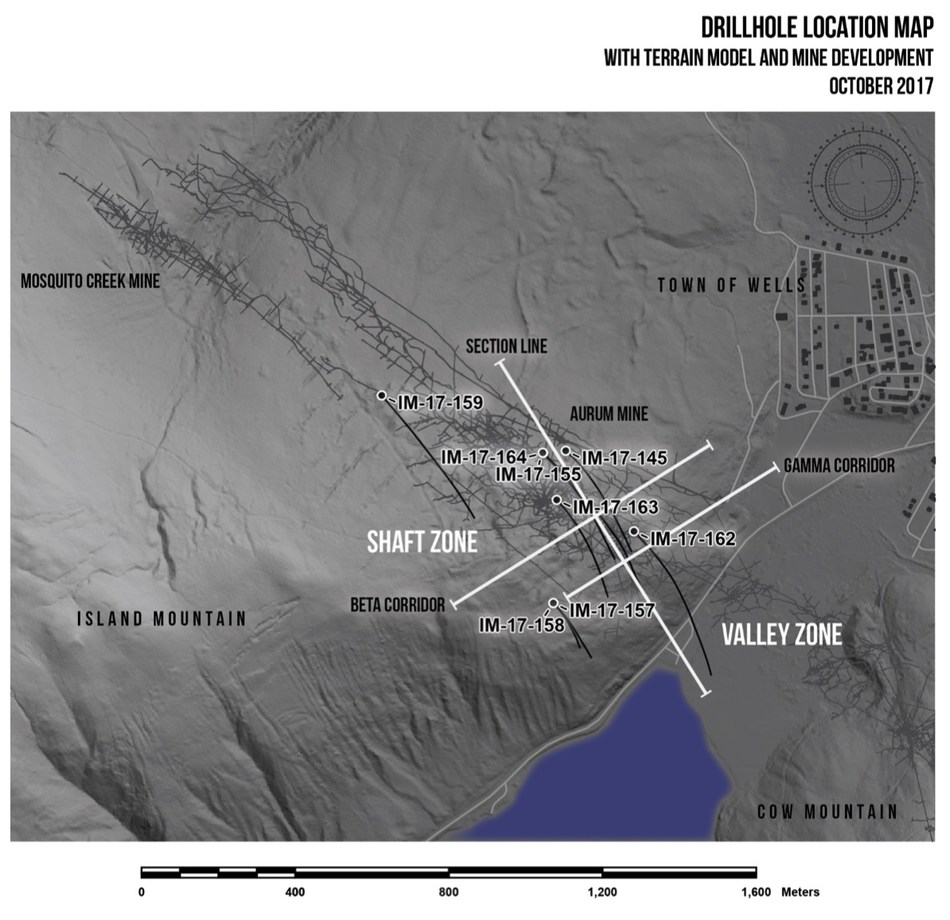 Bgm Intersects 53 G T Au Over 11 60 Metres At Shaft Zone