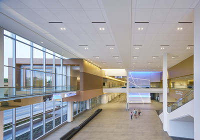Greater Columbus Convention Center Expansion and Renovation. Interior view. Image © Christopher Barrett.
