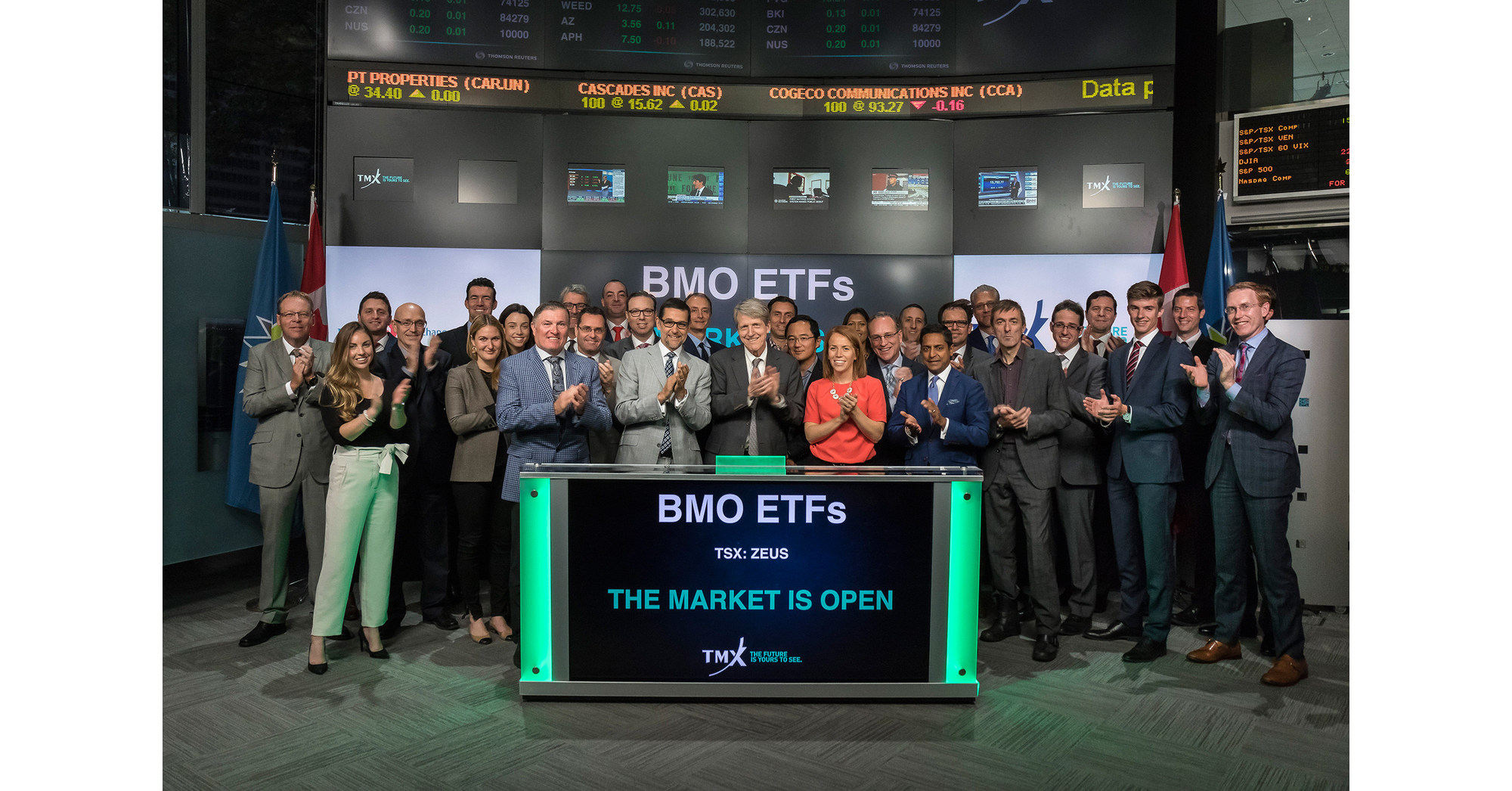 BMO Exchange Traded Funds Opens the Market