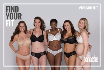 Panache launches "Find Your Fit," a new campaign encouraging women around the world to have a professional bra fitting and to find their perfect bra size. Find out more at https://www.panache-lingerie.com/find-your-fit. #FoundMyFit