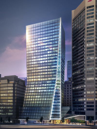 GWL Realty Advisors has officially broken ground on Vancouver Centre II, a 33-storey AAA office tower in downtown Vancouver. (CNW Group/GWL Realty Advisors)