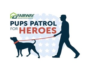 Fairway Independent Mortgage Corp of Delaware Hosts 1st Annual Pups Patrol for Heroes Walk at the Wilmington Riverfront