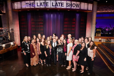 As part of their multi-day Hollywood Adventure!, the Gary Sinise Foundation's arranged for the TAPS spouses to attend a taping of The Late Late Show with James Corden where they even got to meet the host himself.