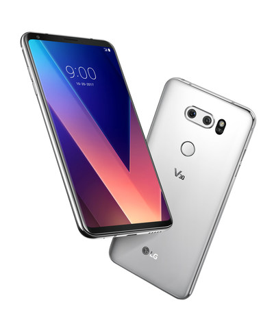 LG Electronics (LG) is introducing the LG V30, the latest iteration of the company’s V series flagship smartphones, to Canadians on October 20, 2017. (CNW Group/LG Electronics Canada)