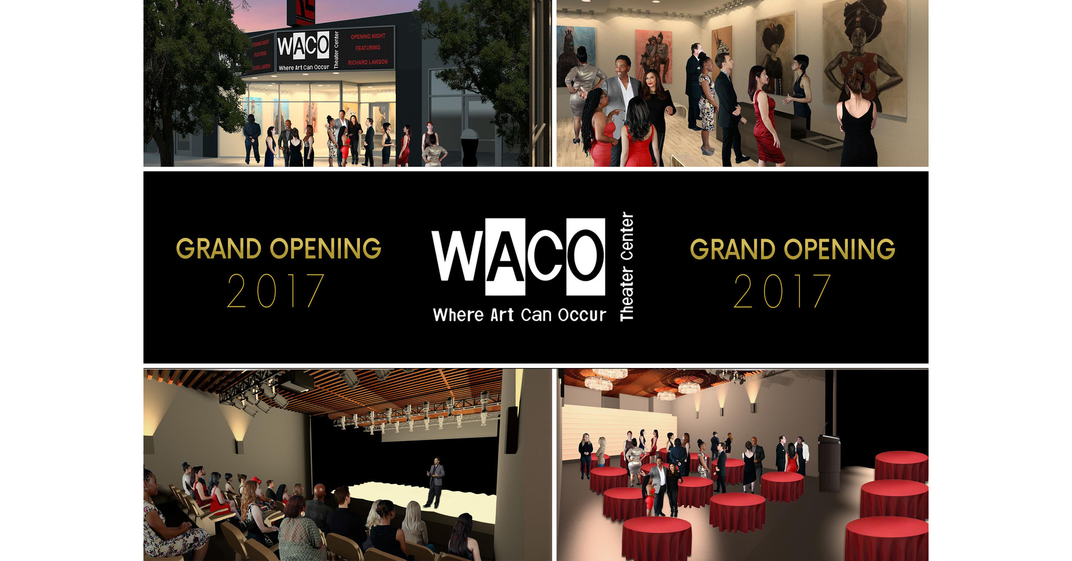 Richard Lawson And Tina Knowles Lawson Are Pulling Back the Curtains on  Grand Opening of WACO Theater Center in Los Angeles, image size:2100x1099