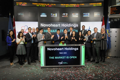 Novoheart Holdings Inc. Opens the Market (CNW Group/TMX Group Limited)