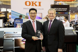 OKI Data's ColorPainter M-64s Wins Keypoint Intelligence's Buyers Lab Inaugural Award in Wide-Format "Enhanced" CMYK Category