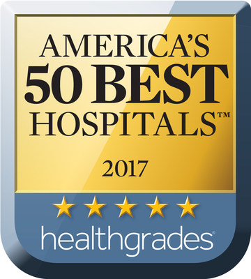 For the third consecutive year, Saddleback Memorial Medical Center received Healthgrades 2017 America's 50 Best Hospitals Award(TM).