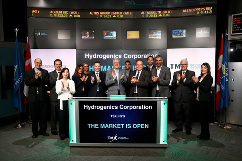 Hydrogenics Corporation Opens the Market (CNW Group/TMX Group Limited)