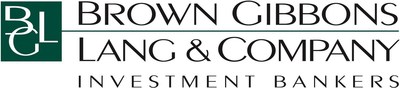 Brown Gibbons Lang & Company Corporate Logo (PRNewsFoto/Brown Gibbons Lang & Company)