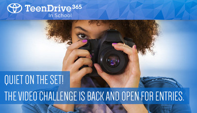 Toyota y Discovery Education lanzaron el Desafío de Video TeenDrive365 2018. Este es el sexto año de realización del desafío, patrocinado por Discovery Education, que invita a los adolescentes a enviar un anuncio de servicio público original de 30-60 segundos sobre hábitos de conducción segura para estudiantes de 9o. a 12o. grado.