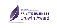 The Canadian Chamber of Commerce and Grant Thornton LLP are proud to announce the 2017 Top 10 Finalists for the Private Business Growth Award. (CNW Group/Private Business Growth Award)