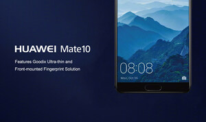 Powered by Goodix's ultra-thin fingerprint authentication solution, HUAWEI Mate 10 shines in Munich