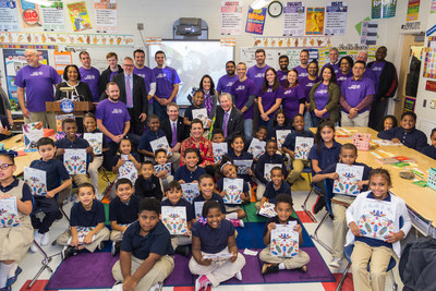Subaru of America donates more than 3,000 science books to Camden schools as part of the ?Subaru Loves Learning? initiative.