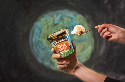 Ben & Jerry's latest flavor, One Sweet World, is part of the company's campaign for social and economic justice.