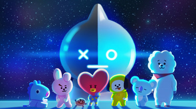 'BT21' characters created by LINE FRIENDS and BTS have been hugely popular, reaching more than 8 million downloads and exceeding 71 million exposures on Twitter only 10 days after launching.
