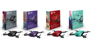 New C-me Folding Pocket Flying Social Camera Redefines In-Flight Entertainment