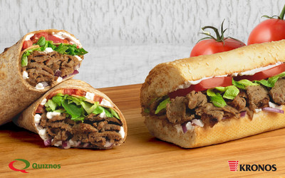 FREE Classic Gyro Wrap or Classic Gyro Sub available at Quiznos October 25th (CNW Group/Quiznos)