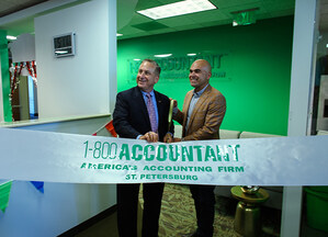 Virtual Accounting Firm 1-800Accountant Expands from the Big Apple to the Sunshine State, Opening an Office in Sunny St. Petersburg, Florida