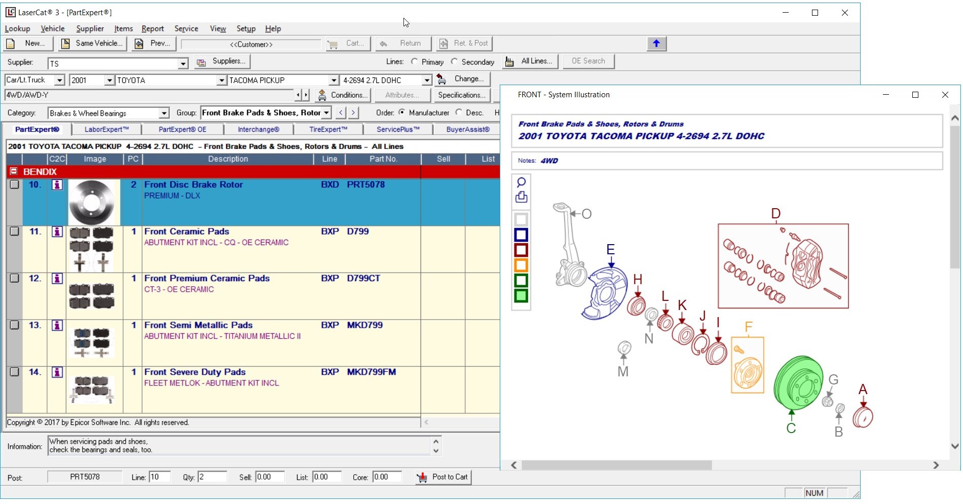 Epicor Introducing Graphical eCatalog to Help Automotive Parts