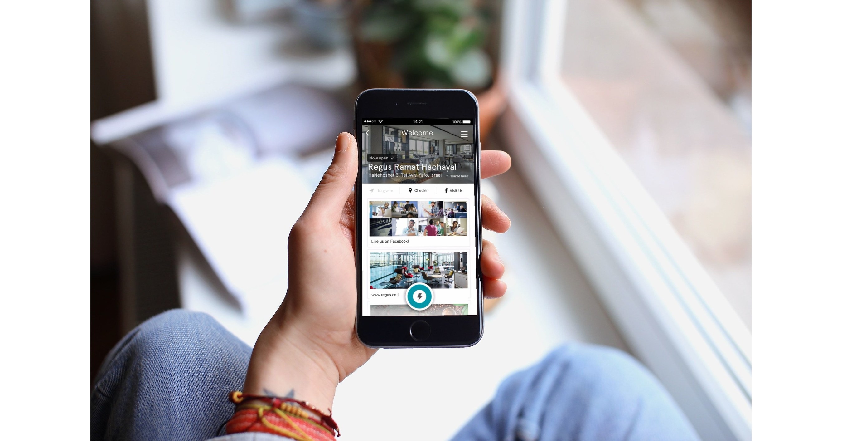 Regus Innovate With Powermat Wireless Charging