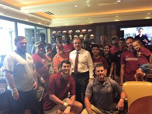 Veterans Connect During Behind-the-Scenes Tour Before FSU Football Game