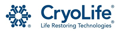 Cryolife logo. (PRNewsFoto/CryoLife, Inc.) (PRNewsFoto/CRYOLIFE_ INC_) (PRNewsFoto/CRYOLIFE, INC.)