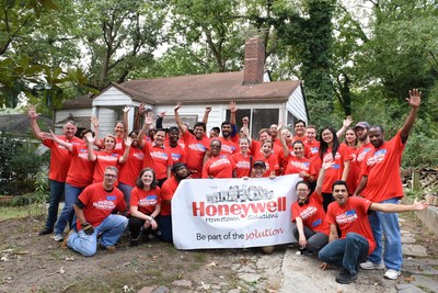 Honeywell volunteers and Rebuilding Together Atlanta made critical repairs and renovations to five houses in the Grove Park neighborhood.