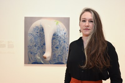 Ambera Wellman, de Guelph, remporte la première place au Concours de peintures canadiennes 2017 de RBC. (Groupe CNW/RBC Groupe Financier)