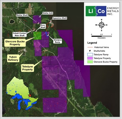 LiCo Intersects Good Grade Cobalt Mineralization at Glencore Bucke Property