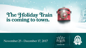 CP ready to close out Canada 150 celebrations with 19th annual Holiday Train, raising food and funds for local food banks across Canada and the U.S.