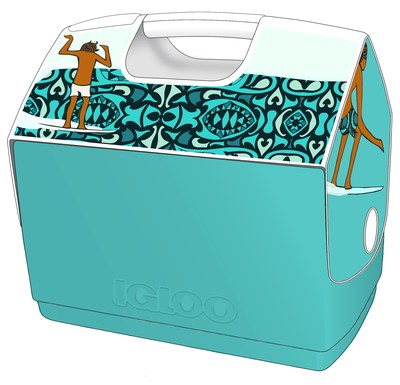 Custom Andy Davis for Igloo® Playmate® Cooler