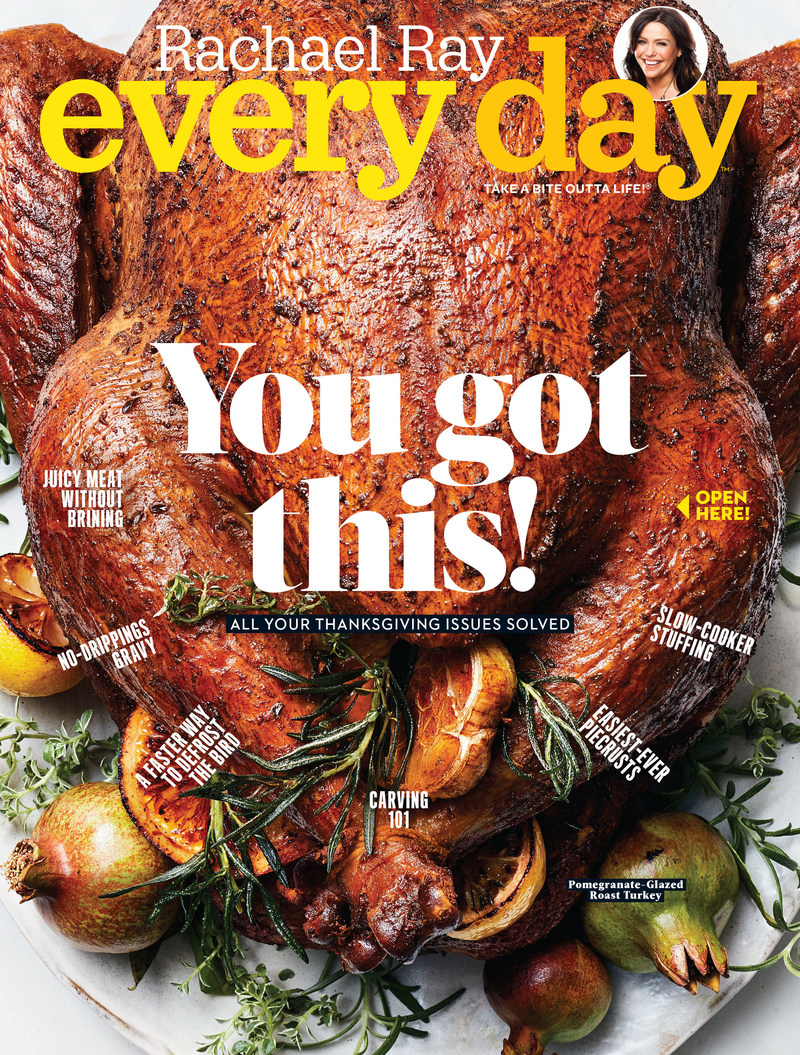 Rachael Ray Every Day Magazine Unveils Redesign With November 2017 Issue 