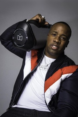Yo Gotti experiencing his new album with 360 degrees of sound on the Monster Blaster