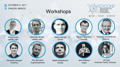 #D1Conf: The speakers at the hands-on workshops