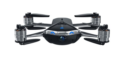 Lily Next-Gen: Point-and-shoot follow-me drone records in 4K ultra HD. Smart software to avoid no-fly zones, return home if low battery, and avoid obstacles when landing. Folds to the width of a smartphone, light enough to take anywhere.