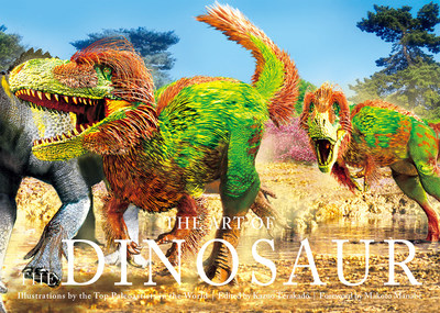 PIE International announces an unprecedented dinosaur art book, The Art of the Dinosaur by the most talented paleoartists in the world  Image
