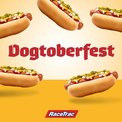 It's #Dogtoberfest time at @RaceTrac! Share your hot dog creation straight from the RaceTrac roller grill and share it on Instagram or Twitter, tagging @RaceTrac and using the hashtags #Dogtoberfest and #Contest for a chance to win great prizes including a trip for two to the 2018 Nathan’s Famous International Hot Dog Eating Contest in Coney Island.